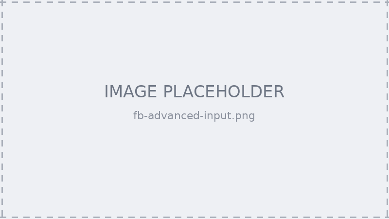 Block diagram — Advanced Input