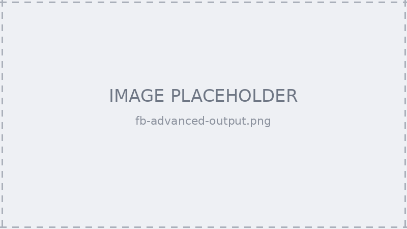 Block diagram — Advanced Output