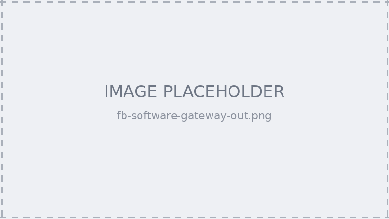 Block diagram — Software Gateway (out)